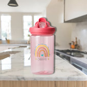 パステルパーソナライズされたレインボーキッズウォーターボトル ウォーターボトル