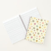 パステルパーティー花粉 – シームレスパターン。 ノートブック (内部)