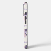 パステルパープルの装飾的なカラフルタイル Case-Mate iPhoneケース (裏面 / 左)