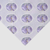 パステルパープルアイリスマザーズデイティッシュペーパー 薄葉紙 (詳細)