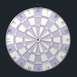 パステルパープルアンドホワイト ダーツボード<br><div class="desc">パステルパープル&ホワイトダーツボード</div>