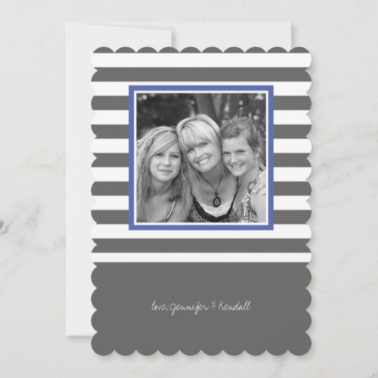 パステルパープルウォーターカラーフローラ | 母の日 カード (裏面)