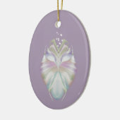 パステルパープルオラクル セラミックオーナメント (左)