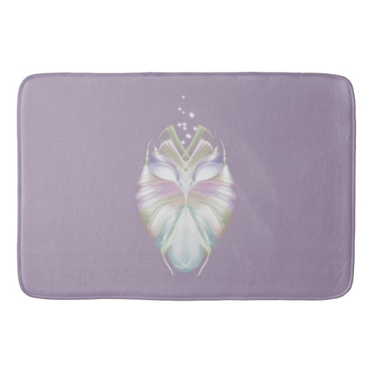 パステルパープルオラクル バスマット (正面)
