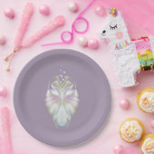 パステルパープルオラクル ペーパープレート (パーティー)
