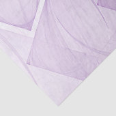 パステルパープルジオメトリックスクエアデクページ 薄葉紙 (詳細)