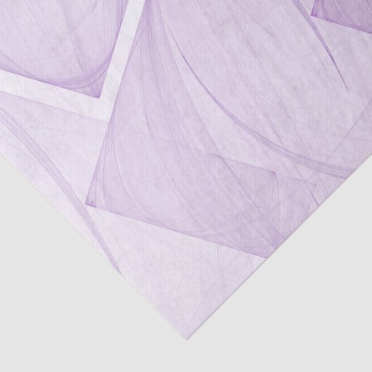 パステルパープルジオメトリックスクエアデクページ 薄葉紙 (詳細)
