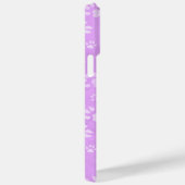 パステルパープルドッグポーズ Case-Mate iPhoneケース (裏面 / 右)