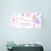 パステルパープルマーメイドオンダザシーガール1st 横断幕 (トレードショー)