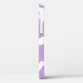 パステルパープル牛のプリントかわいい Case-Mate iPhoneケース (裏面 / 左)