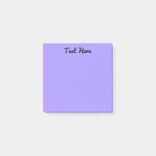 パステルパープル ポストイット (正面)