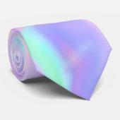 パステルパープル&ミントグリーンネックタイ ネクタイ (ロール)