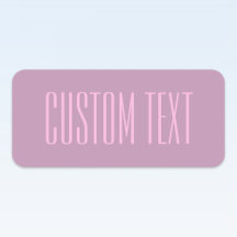 パステルパープル&ライトピンク | 編集可能モダン文字