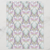 パステルパープルOracleフクロウパターン (正面/裏面)