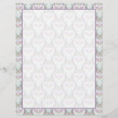 パステルパープルOracleフクロウパターン (正面)