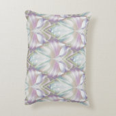 パステルパープルOracleフクロウパターン アクセントクッション (裏面(縦))