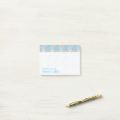 パステルパ航海のターン|名前の追加 ポストイット (デスク上)