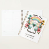 パステルヒッピー「ハッピーマインドハッピーライフ」 プランナー手帳 (ディスプレー)