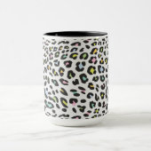 パステルヒョウのスポットパターン マグカップ (中央)