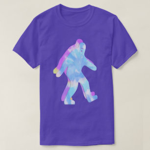 パステルビッグフット絞り染め Tシャツ