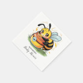 パステルビーお洒落ベビーシャワー スタンダードカクテルナプキン (角)