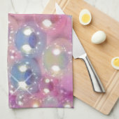 パステルビーズキッチンタオル キッチンタオル (四つ折り)
