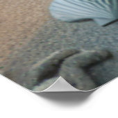 パステルビーチをテーマにした子供部屋ルームのポスター ポスター (角)