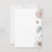 パステルビーチフードチョイス 出欠カード (裏面)