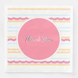 パステルビーチ結婚式ストライプ