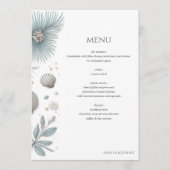 パステルビーチ結婚式 メニュー (正面)