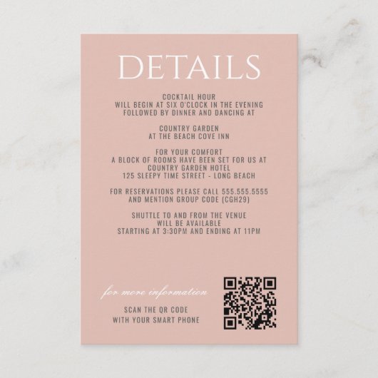 パステルビーチ エンクロージャーカード (正面)