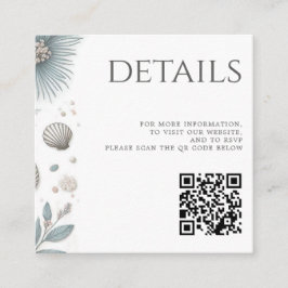 パステルビーチQRコード エンクロージャーカード