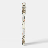 パステルピンクとクリームフローラブーケパターン Case-Mate iPhoneケース (裏面 / 右)