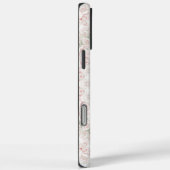 パステルピンクとグリーンの曼荼羅パターン デザイン Case-Mate iPhoneケース (裏面 / 右)