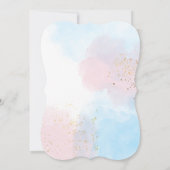 パステルピンクとブルーの水彩保存日 (裏面)