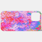 パステルピンクとブルーアジサイの風景 Case-Mate iPhoneケース (裏面 (横))