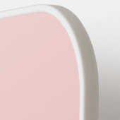 パステルピンクのグラデーション背景 ピックルボールラケット (左詳細)