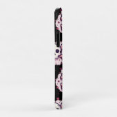 パステルピンクのドクロと十字骨 Case-Mate iPhoneケース (裏面/右)