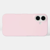 パステルピンクのバラの無地 Case-Mate iPhoneケース (裏面 (横))