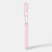 パステルピンクのバラの無地 Case-Mate iPhoneケース (裏面 / 左)