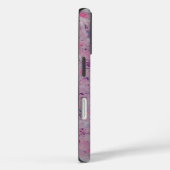 パステルピンクの抽象的水彩画  Case-Mate iPhoneケース (裏面 / 右)
