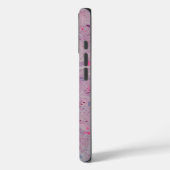 パステルピンクの抽象的水彩画  Case-Mate iPhoneケース (裏面 / 左)