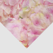 パステルピンクの紫陽花 ティッシュペーパー 薄葉紙 (詳細)