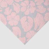 パステルピンクアンドグレーカスタムフローラ 薄葉紙 (詳細)