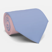 パステルピンクアンドスカイブルーグラデーション ネクタイ (ロール)