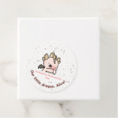 パステルピンクイエローベビードラゴンサンキュー フェイバータグ (インサイチュ)