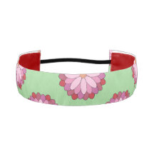 パステルピンクグリーンアジアンメダリオンフローラ