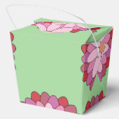 パステルピンクグリーンアジアンメダリオンフローラ フェイバーボックス (裏面)