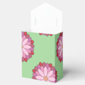 パステルピンクグリーンアジアンメダリオンフローラ フェイバーボックス (オープン)