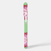 パステルピンクグリーンアジアンメダリオンフローラ Case-Mate iPhoneケース (裏面 / 左)